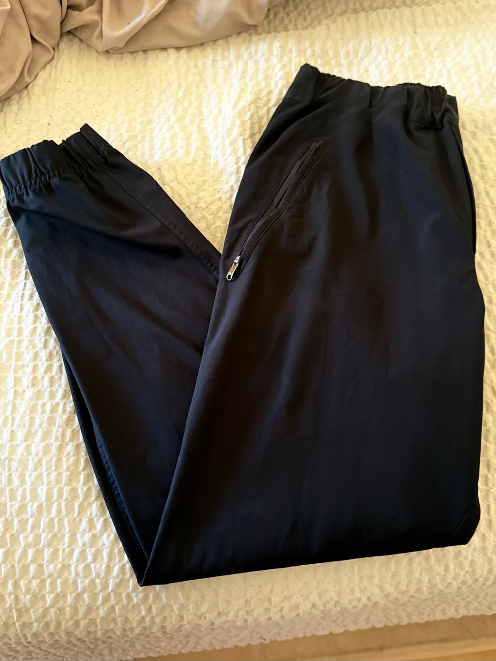 lululemon athletica Black Men's Jogger Pants with Zip Pocket
